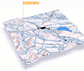 3d view of Deh Sarv