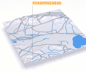 3d view of Moḩammadābād