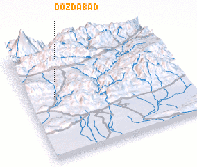 3d view of Dozdābād