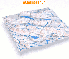 3d view of ‘Alīābād-e Bālā