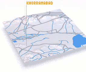 3d view of Khorramābād