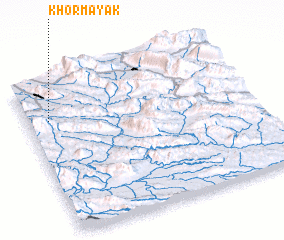 3d view of Khormāyak