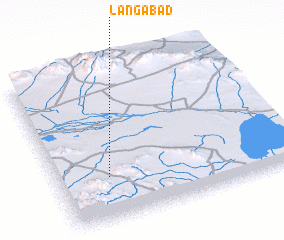 3d view of Langābād