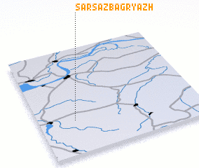 3d view of Sarsaz-Bagryazh