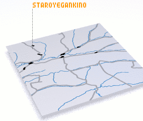 3d view of Staroye Gan\