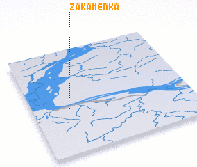 3d view of Zakamenka