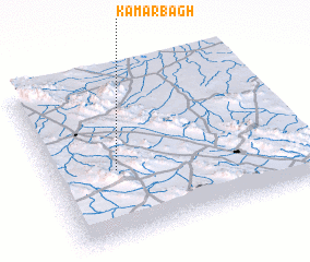 3d view of Kamar Bāgh