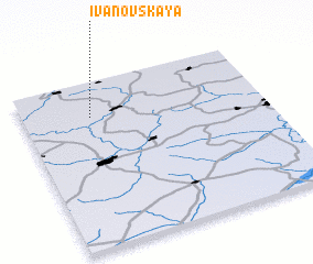 3d view of Ivanovskaya