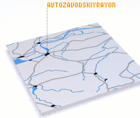 3d view of Avtozavodskiy Rayon