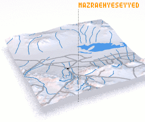 3d view of Mazra‘eh-ye Seyyed