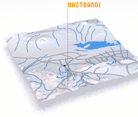 3d view of Māst Bandī