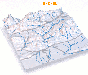 3d view of Karand