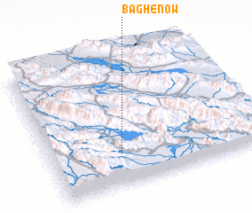 3d view of Bāgh-e Now