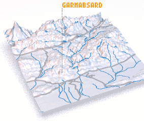 3d view of Garm Ābsard