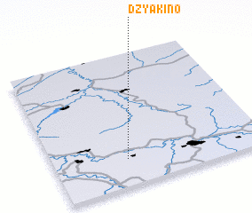3d view of Dzyakino