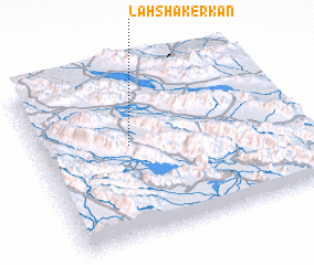 3d view of Lah Shākerkān