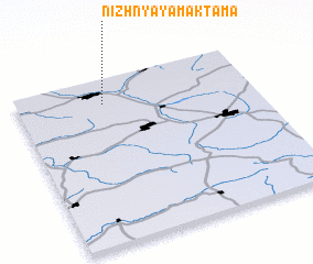 3d view of Nizhnyaya Maktama