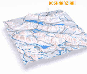 3d view of Doshman Zīārī