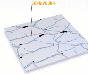 3d view of Sergiyevka