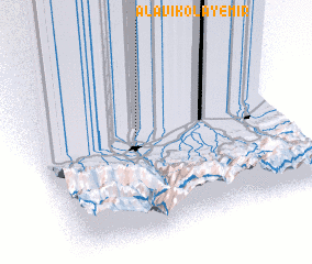 3d view of ‘Alāvī Kolā-ye Mīr