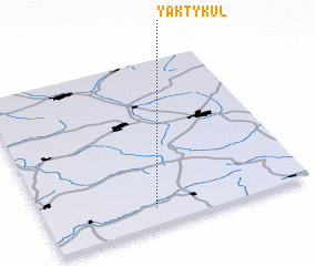 3d view of Yakty-Kul\