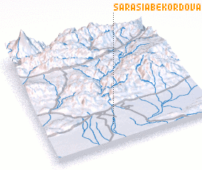 3d view of Sar Āsīāb-e Kordovān