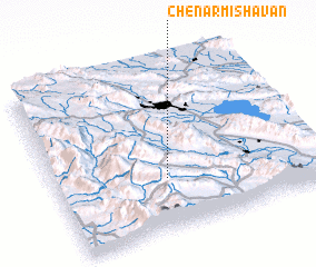 3d view of Chenār Mīshavān