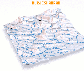 3d view of Mūrj-e Shahrak