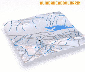 3d view of ‘Alīābād-e ‘Abd ol Karīm