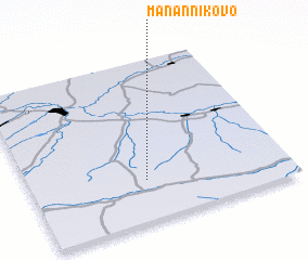 3d view of Manannikovo