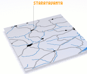 3d view of Staraya Vam\