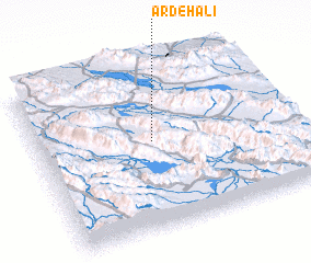 3d view of Ardeh ‘Alī