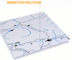 3d view of Udmurtskiye Klyuchi