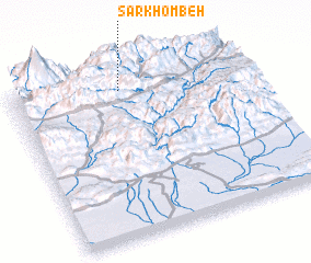 3d view of Sar Khombeh