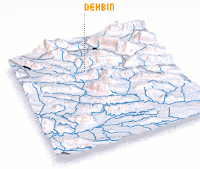 3d view of Deh Bīn