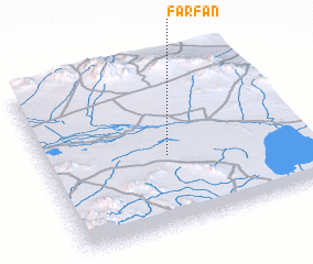 3d view of Fārfān