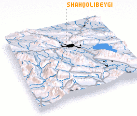 3d view of Shāh Qolī Beygī