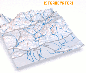 3d view of Īstgāh-e Yāterī