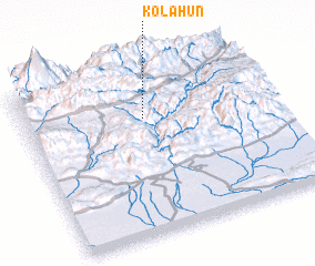 3d view of Kolāhūn