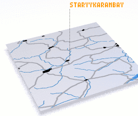 3d view of Staryy Karambay