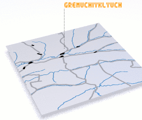 3d view of Gremuchiy Klyuch