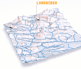 3d view of Lohrāsbeh