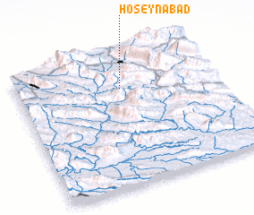 3d view of Ḩoseynābād