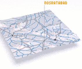 3d view of Noşratābād