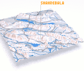 3d view of Shahr-e Bālā