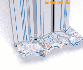 3d view of Nomūdār Kolā