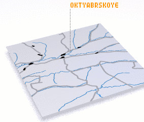 3d view of Oktyabr\