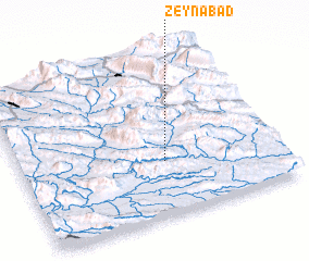 3d view of Zeynābād