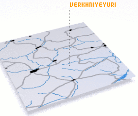 3d view of Verkhniye Yuri