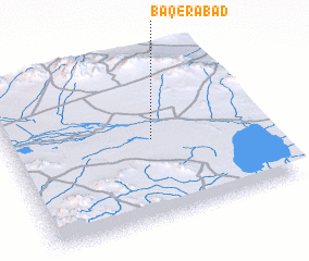 3d view of Bāqerābād